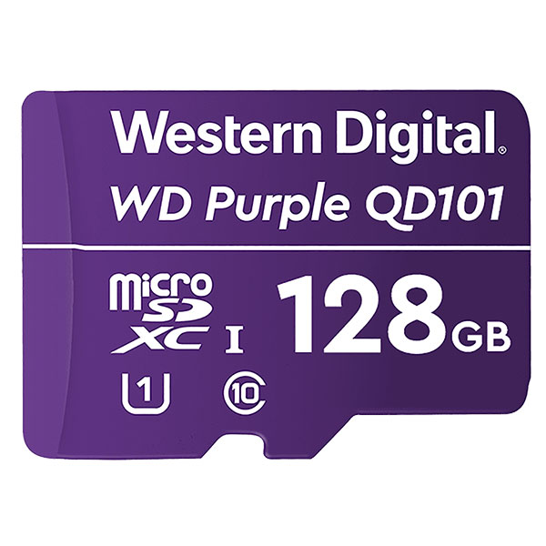 WesternDigital WD Purple SC QD102 128GB - MicroSD kartica kapaciteta 128GB High Endurance CCTV